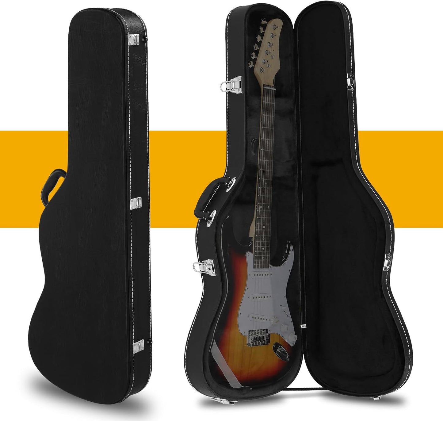 Ktaxon Electric Guitar Hard Case for 39-Inch KST/TL Models