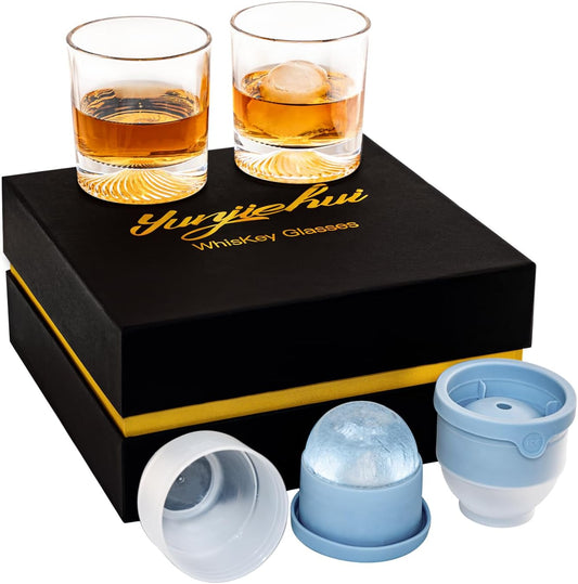 Old Fashioned Whiskey Glass Set Of 4 For Bourbon Lovers