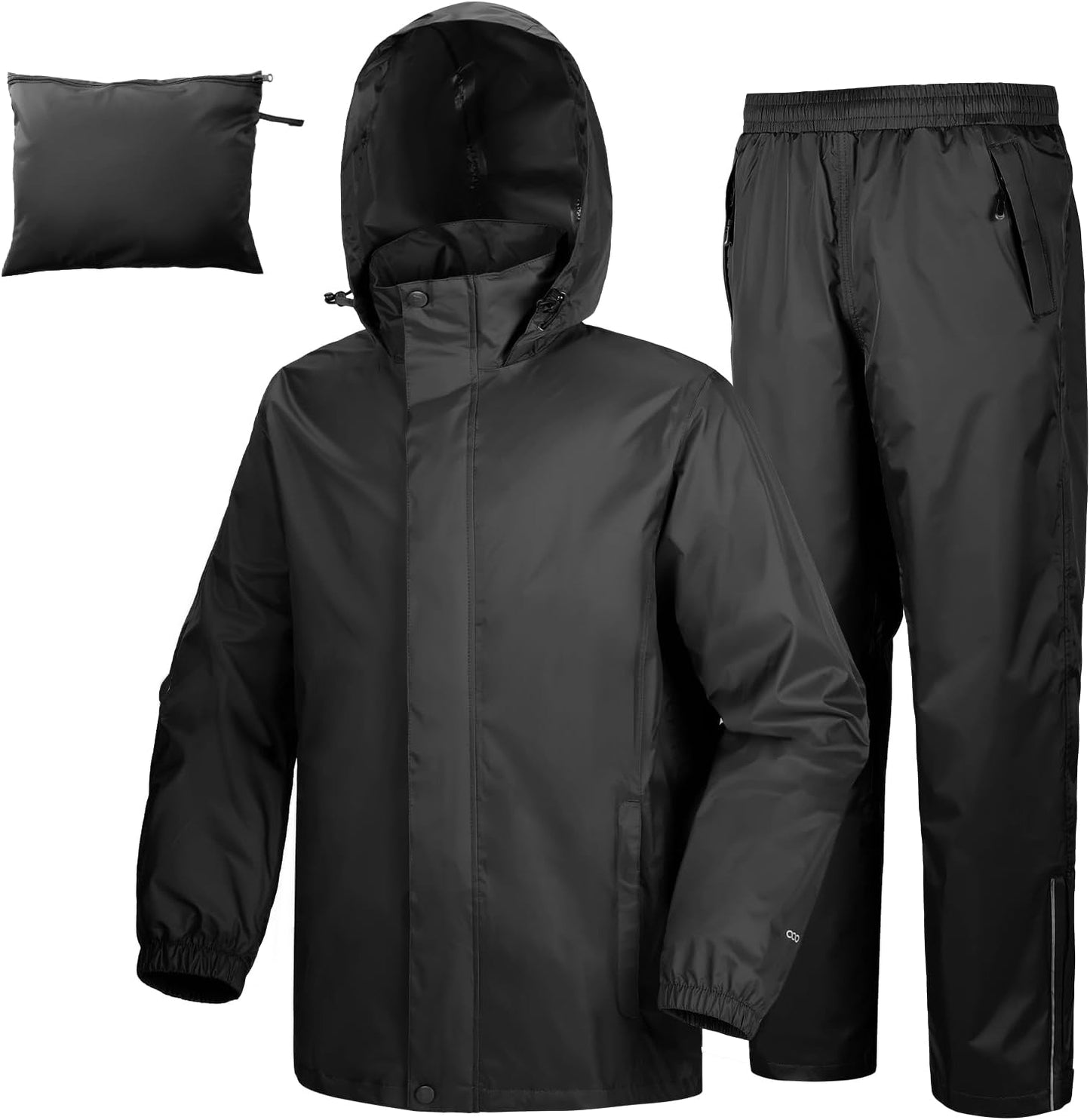 33,000ft Men's Rain Suit Packable Waterproof Gear for Outdoors