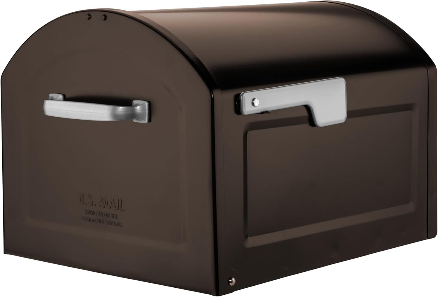 Architectural Mailboxes Centennial Post Mount Mailbox in Rubbed Bronze