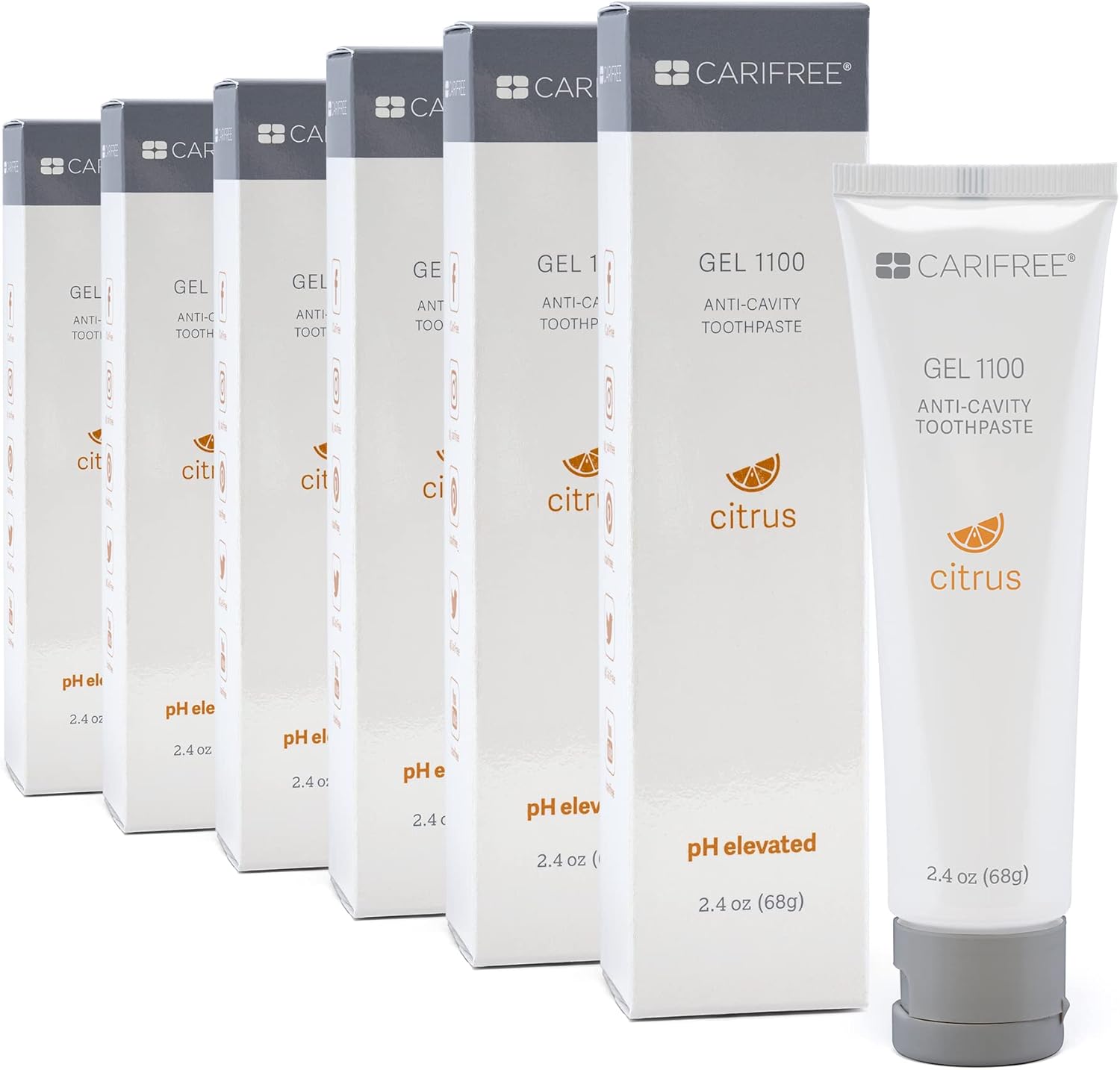 CariFree Gel 1100 Citrus Toothpaste for Cavity Prevention