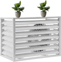 Air Conditioner Privacy Fence 43.31in x 23.62in - Durable Aluminum