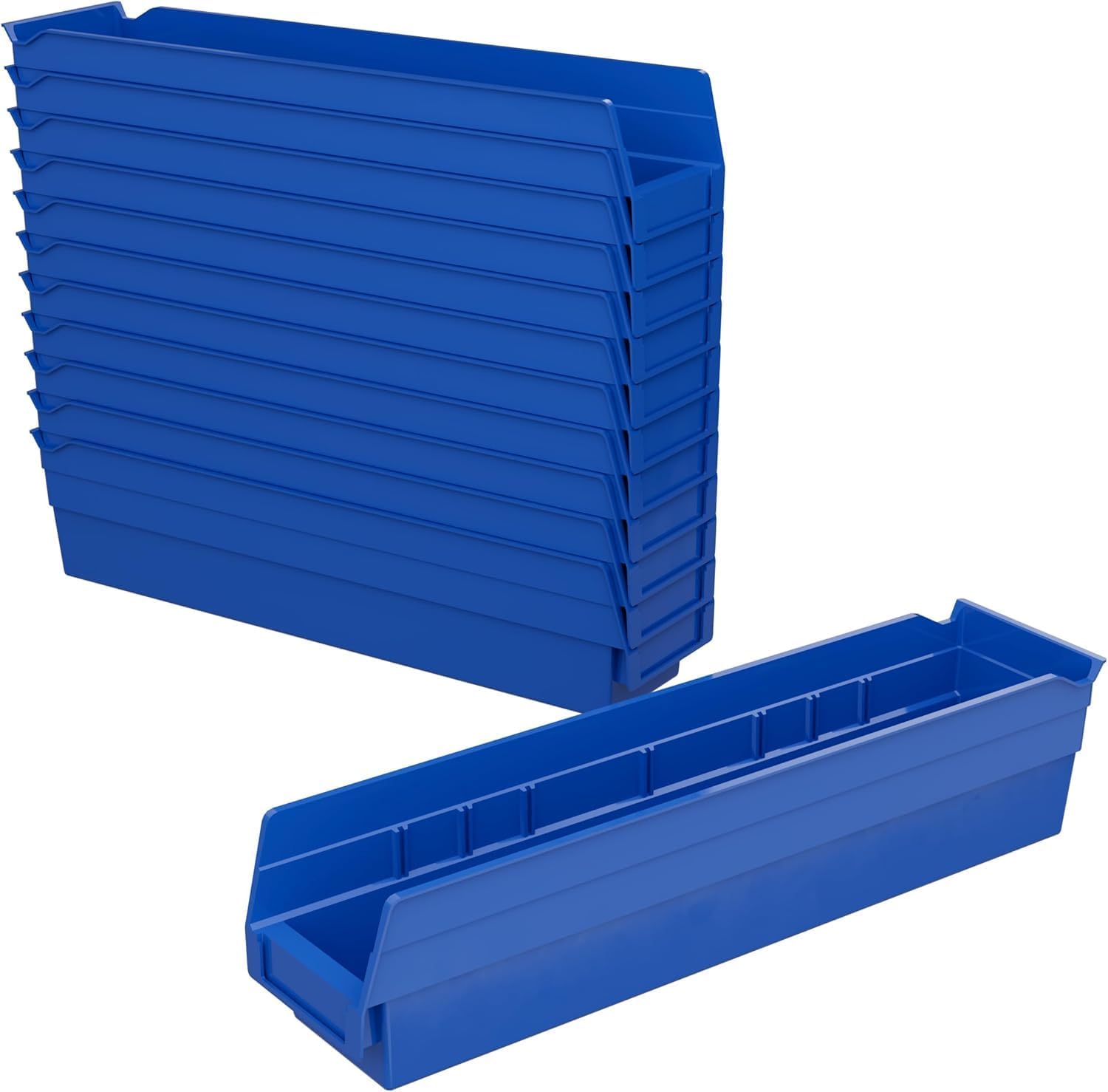 Akro-Mils Heavy Duty Plastic Shelf Bins for Versatile Storage