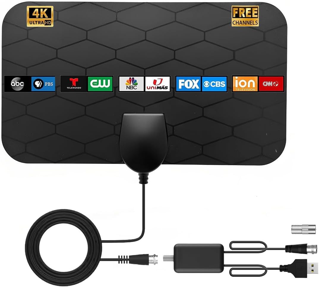 XIANGLYO Indoor TV Antenna: 360 Free HD Channels