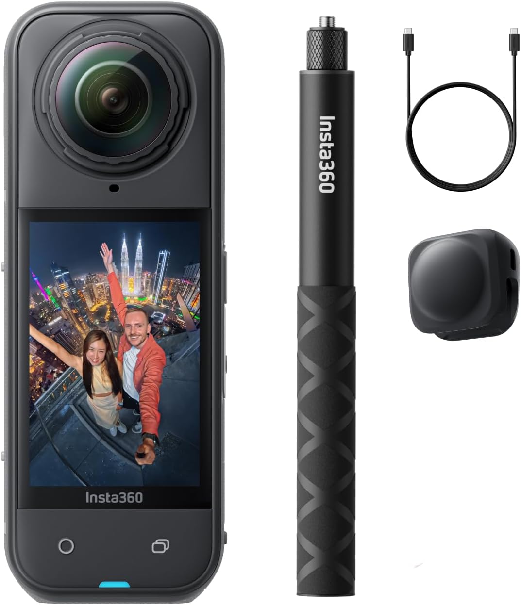Insta360 X5 Get-Set Bundle: Waterproof 8K 360 Action Camera