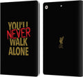 Liverpool FC Leather Wallet iPad 10.2 Case - Protective Statement Case