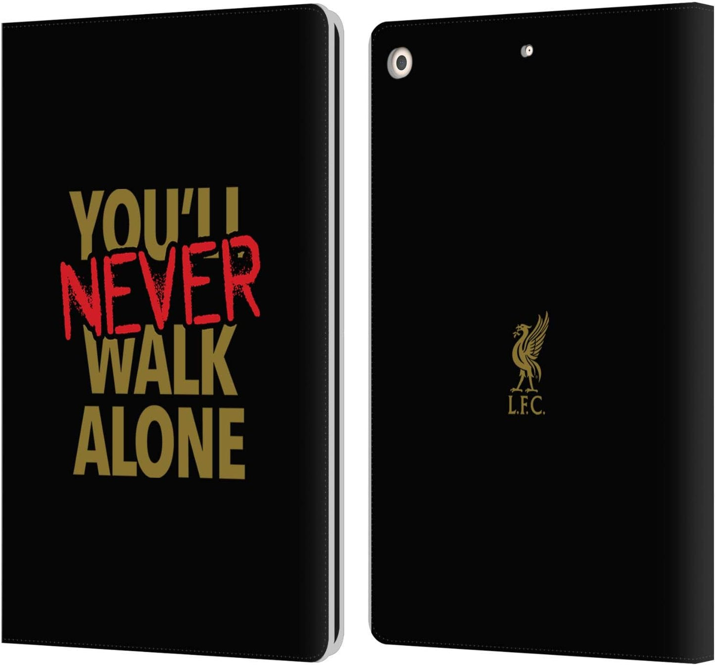 Liverpool Football Club Leather Wallet Case for iPad 10.2 2019-2021