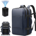 Vacuum Compression Travel Backpack with Pump - Expandable 22L to 35L