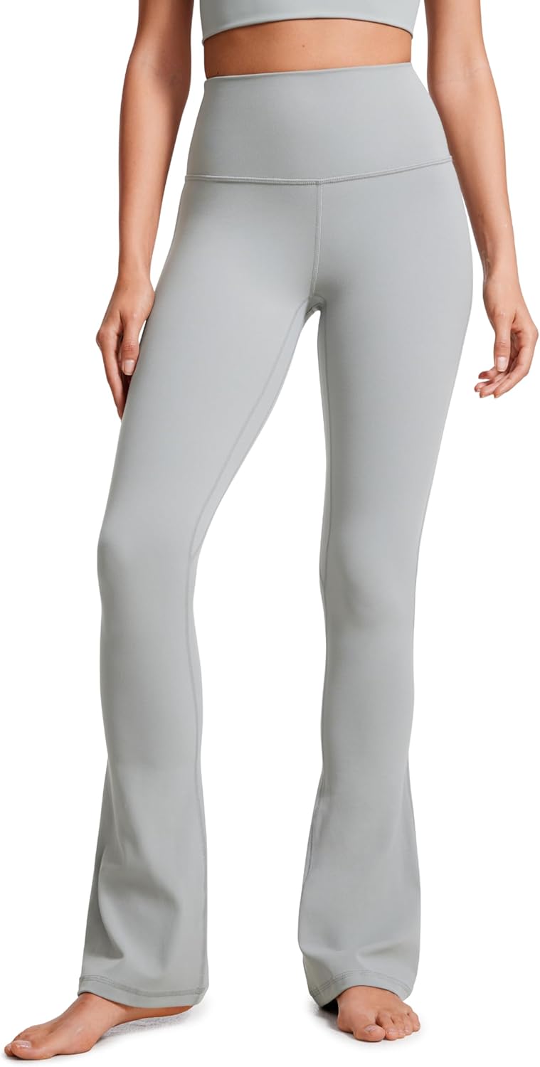 CRZ YOGA Butterluxe High Waist Mini Flared Leggings for Women