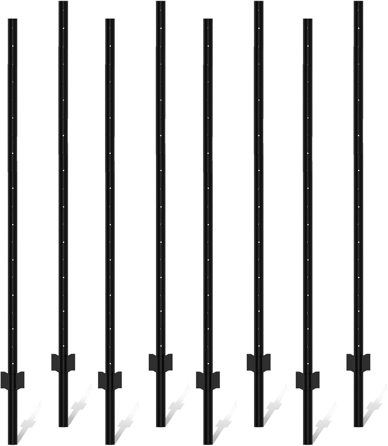 Sturdy Duty Metal Fence Posts for Garden and Outdoor Use