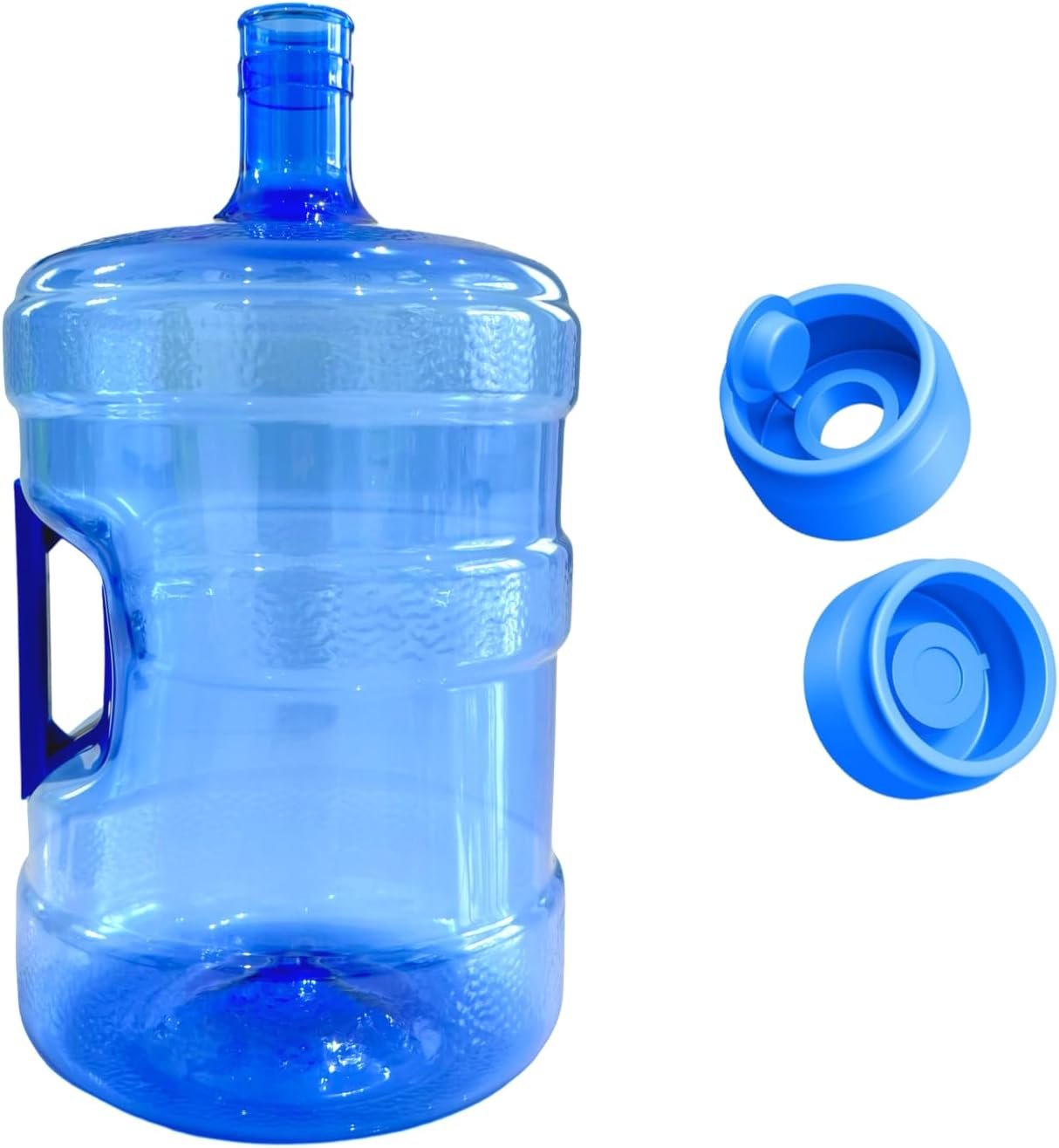 EcoForm 5 Gallon Reusable Water Bottle with Silicone Caps