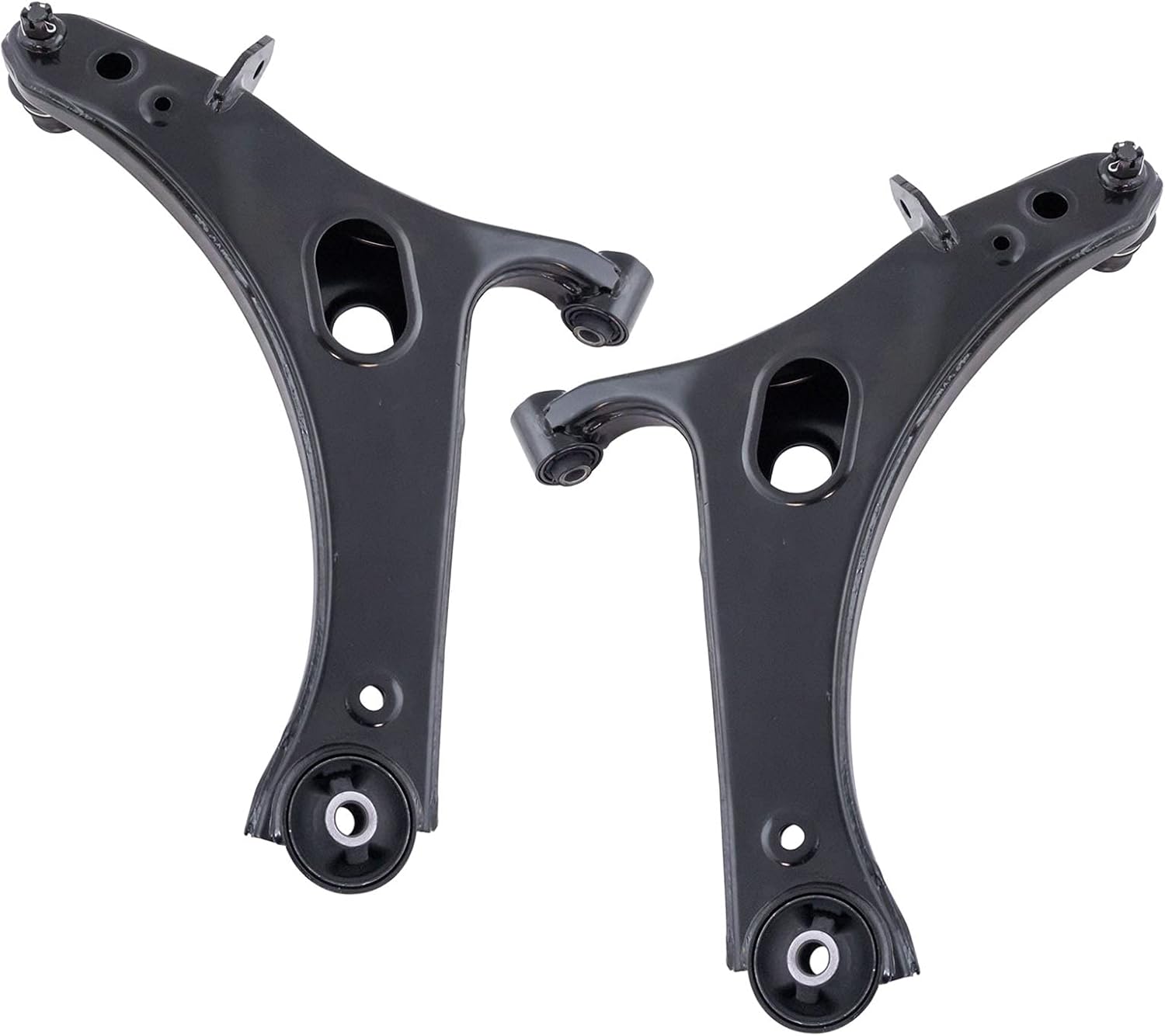 TRQ Front Lower Control Arm Set for 2010-2014 Subaru Legacy