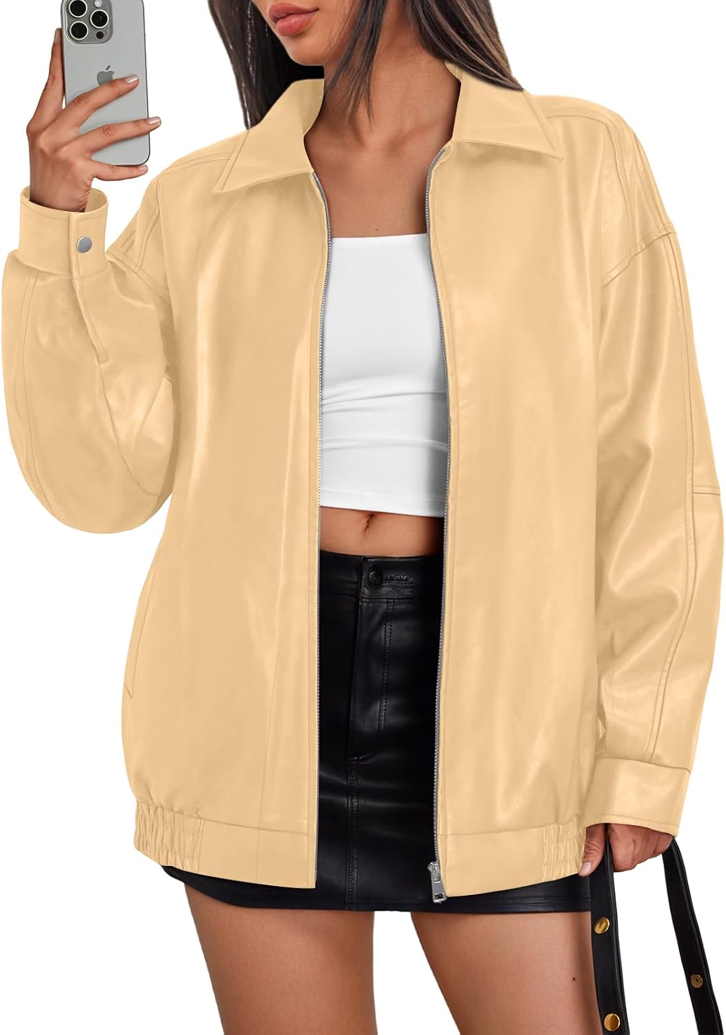 Trendy Queen Womens Leather Jackets for Stylish Fall Outfits