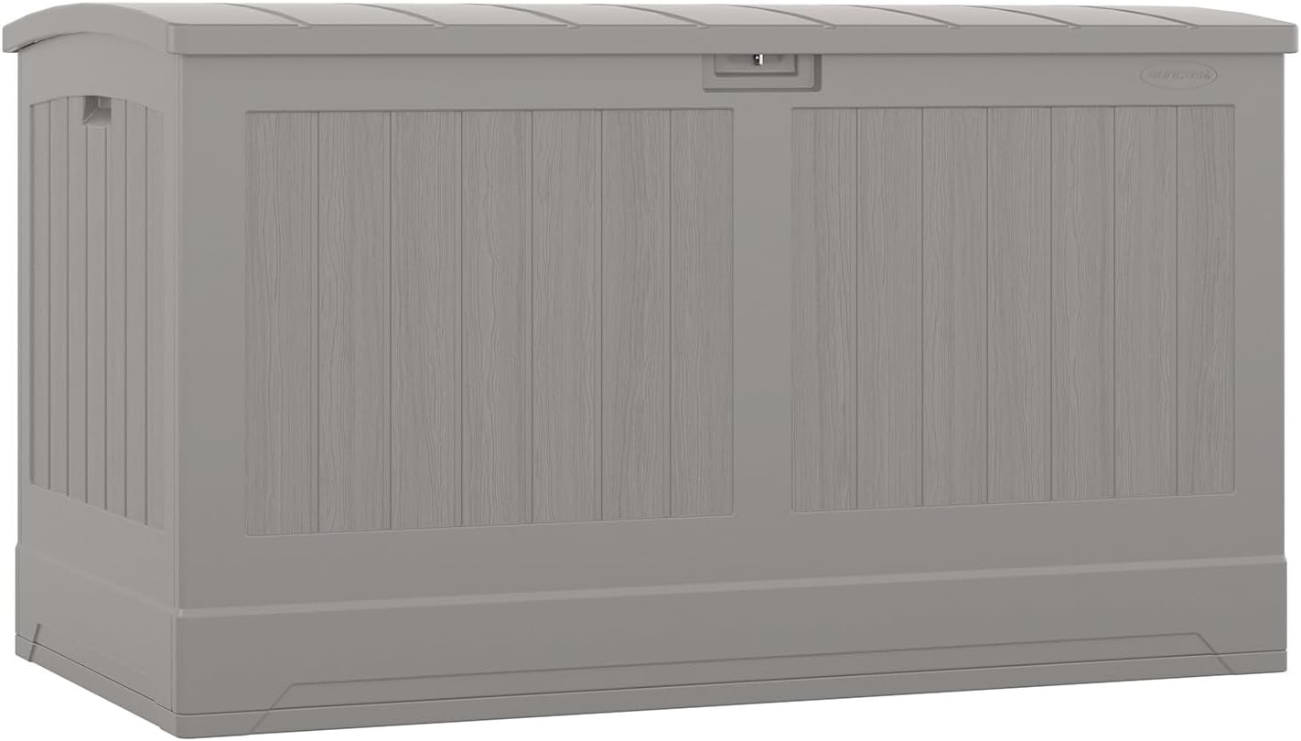 Suncast 200 GAL XL Deck Box for Outdoor Storage Solutions
