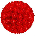 10in 150 Light Starlight Sphere, Red - Extra Large Ornament Ball Light