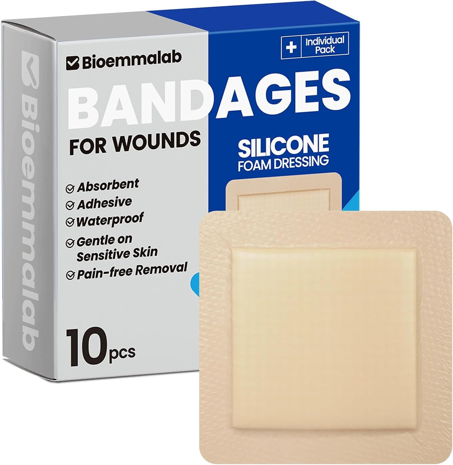 Large Waterproof Bandages for Sensitive Skin Wound Care