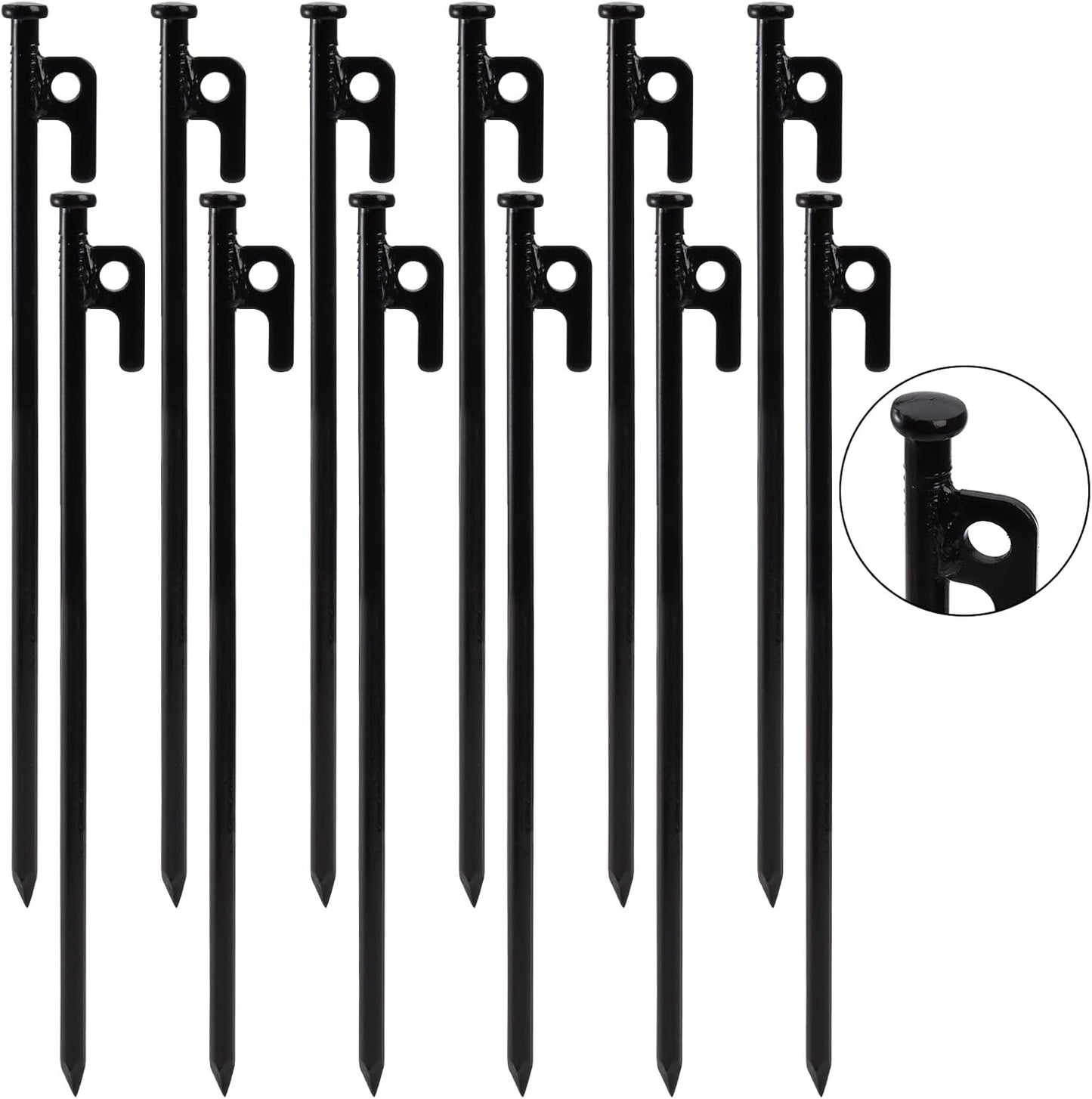 Suwimut 12 Unbreakable Tent Stakes