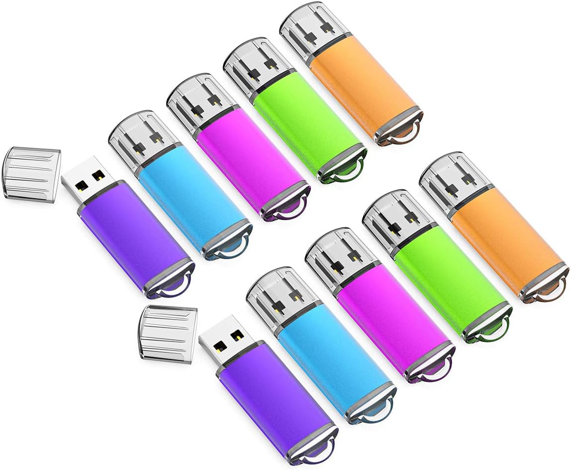 Compact 4GB USB Flash Drive 10-Pack for Easy Data Storage