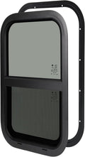 Cargo Trailer Vertical Sliding Window 12in x 22in - DOT Approved