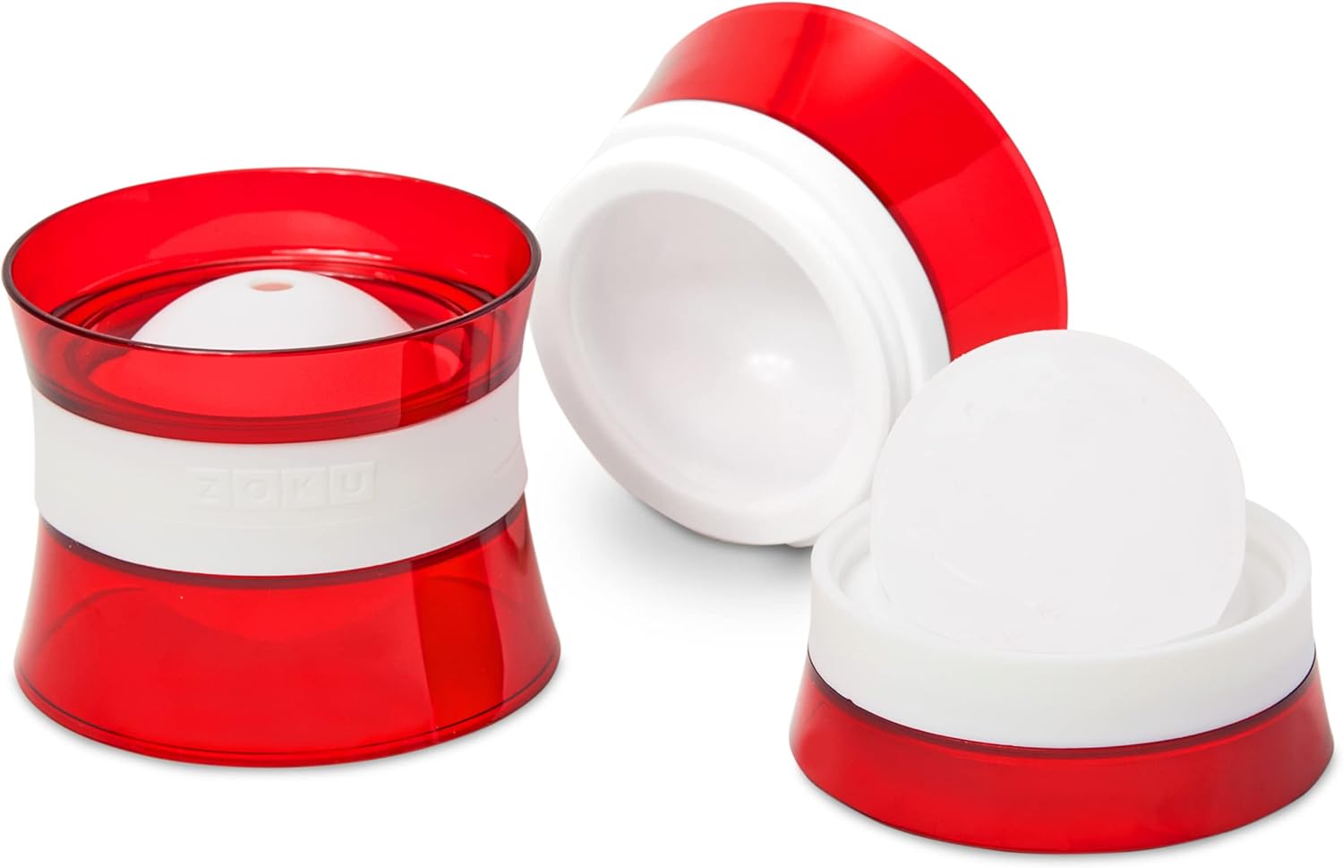 Zoku 2-Piece Ice Sphere Molds - Keep Drinks Cold & Flavorful!
