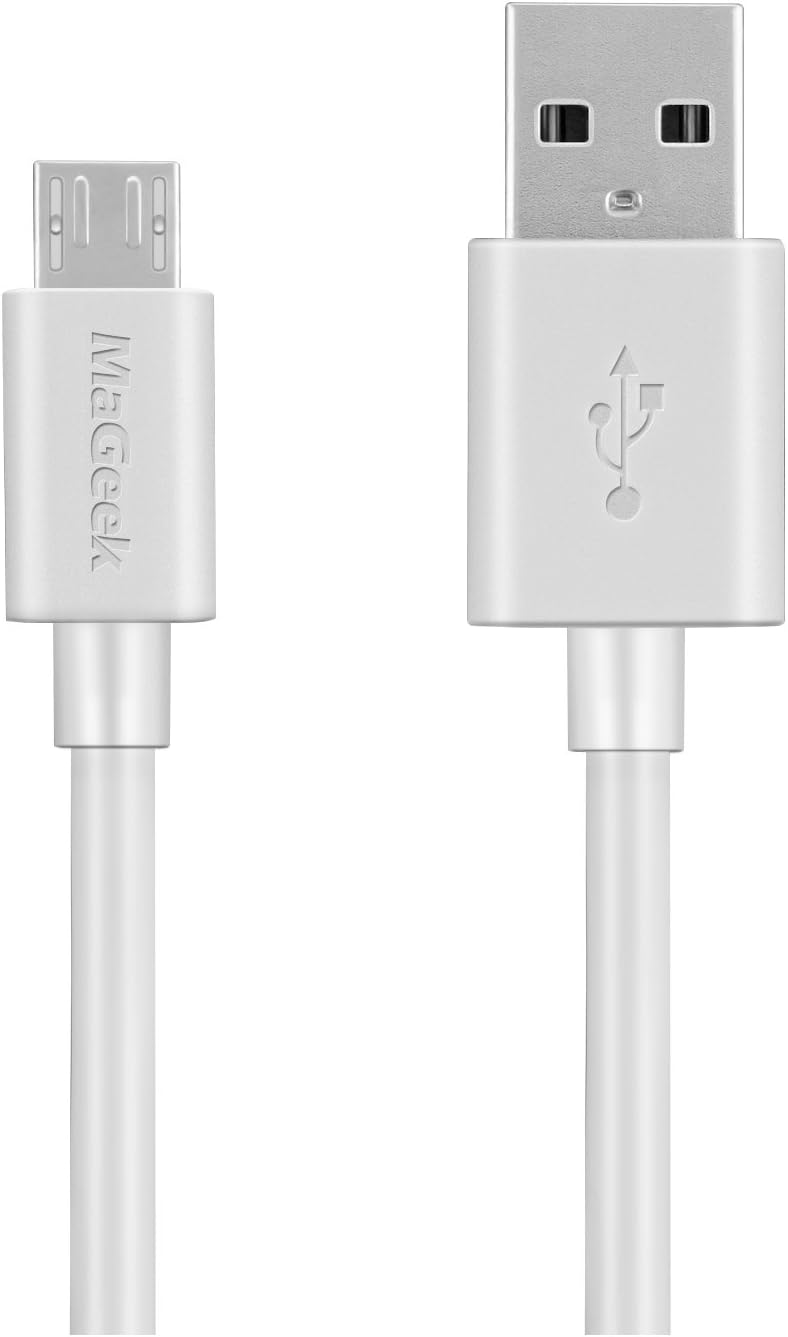 MaGeek 10ft Premium Micro USB Cable - Extra Long Charging for Multiple Devices