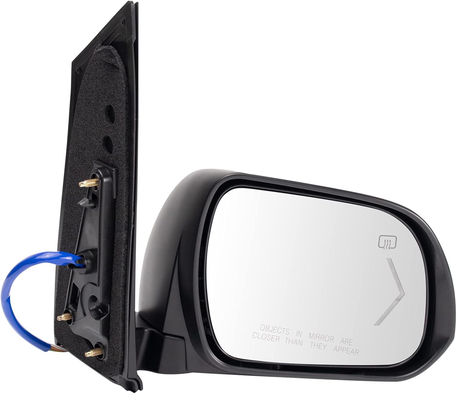 TRQ Right Mirror with Heat Power Folding for Toyota Sienna