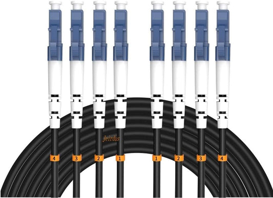 250M LC to LC Outdoor Armored 4 Core Fiber Optic Cable Jumper