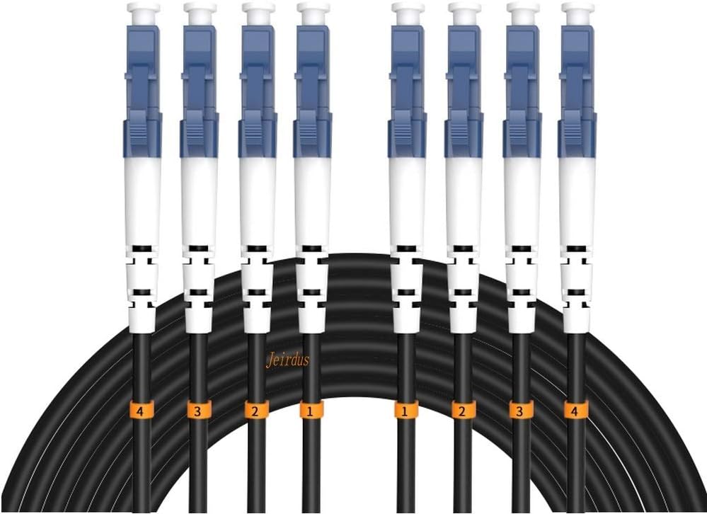 200Meters LC to LC Outdoor Armored 4 Core Fiber Optic Cable
