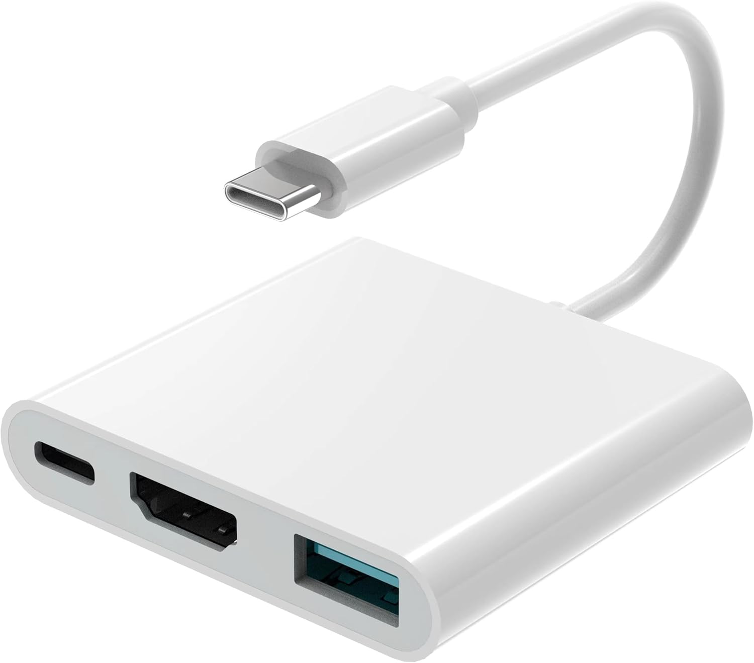 AIRSKY USB-C HDMI Adapter: iPhone15/16 to TV with Fast Charging