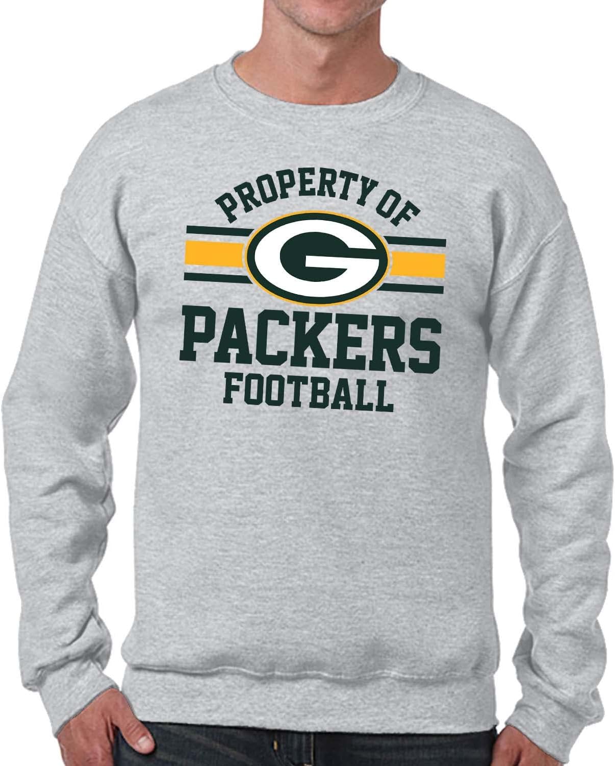 Property Of Green Bay Packers Crewneck Sweatshirt for Fans
