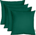 Sunbrella Square Throw Pillows Set of 4 - Water & Fade Resistant
