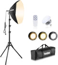 Softbox Photography Lighting Kit 20in x 20in - Adjustable Color Temp