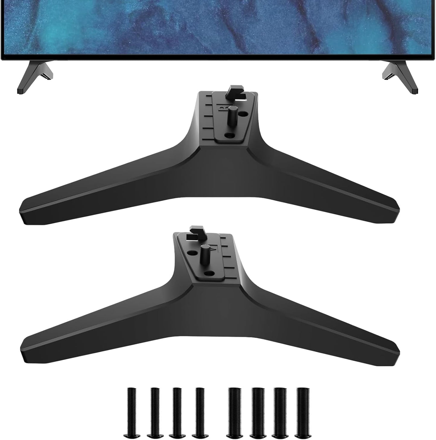 LG TV Stand Replacement Legs | Compatible with 49-55 Inch Series | Enhanced Stability
