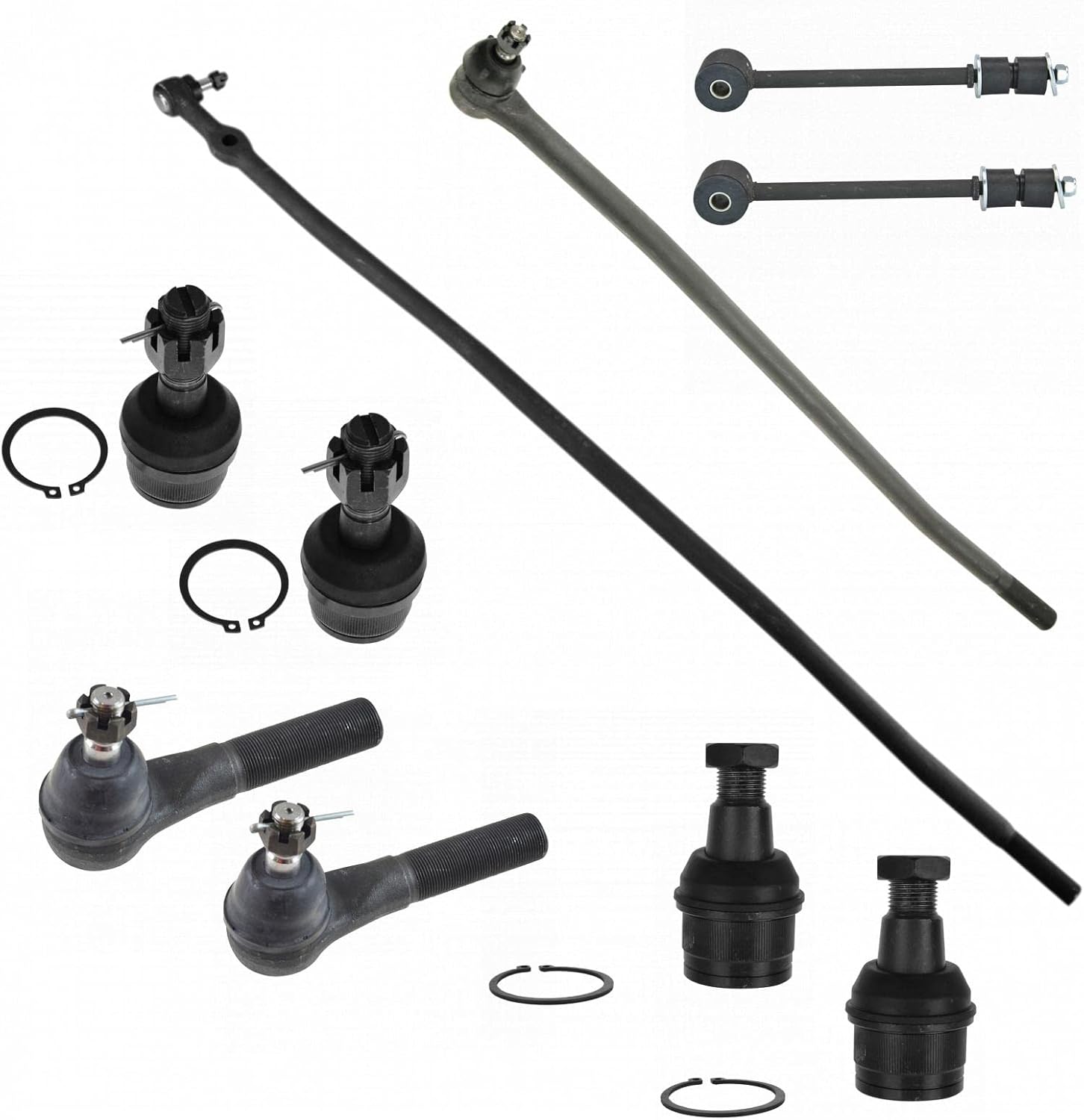 TRQ Front Steering & Suspension Kit for 1992-1997 Ford F-350