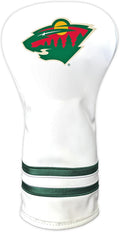Team Golf White Vintage Driver Headcover - Retro Form Fit