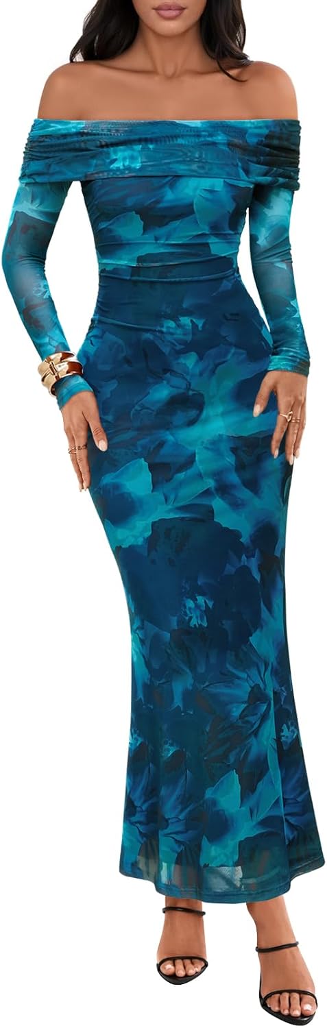 Stunning Floral Maxi Dress for Women - Perfect for Weddings
