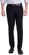 Haggar Men's Iron Free Premium Khaki Slim-Straight Fit Pant - Wrinkle