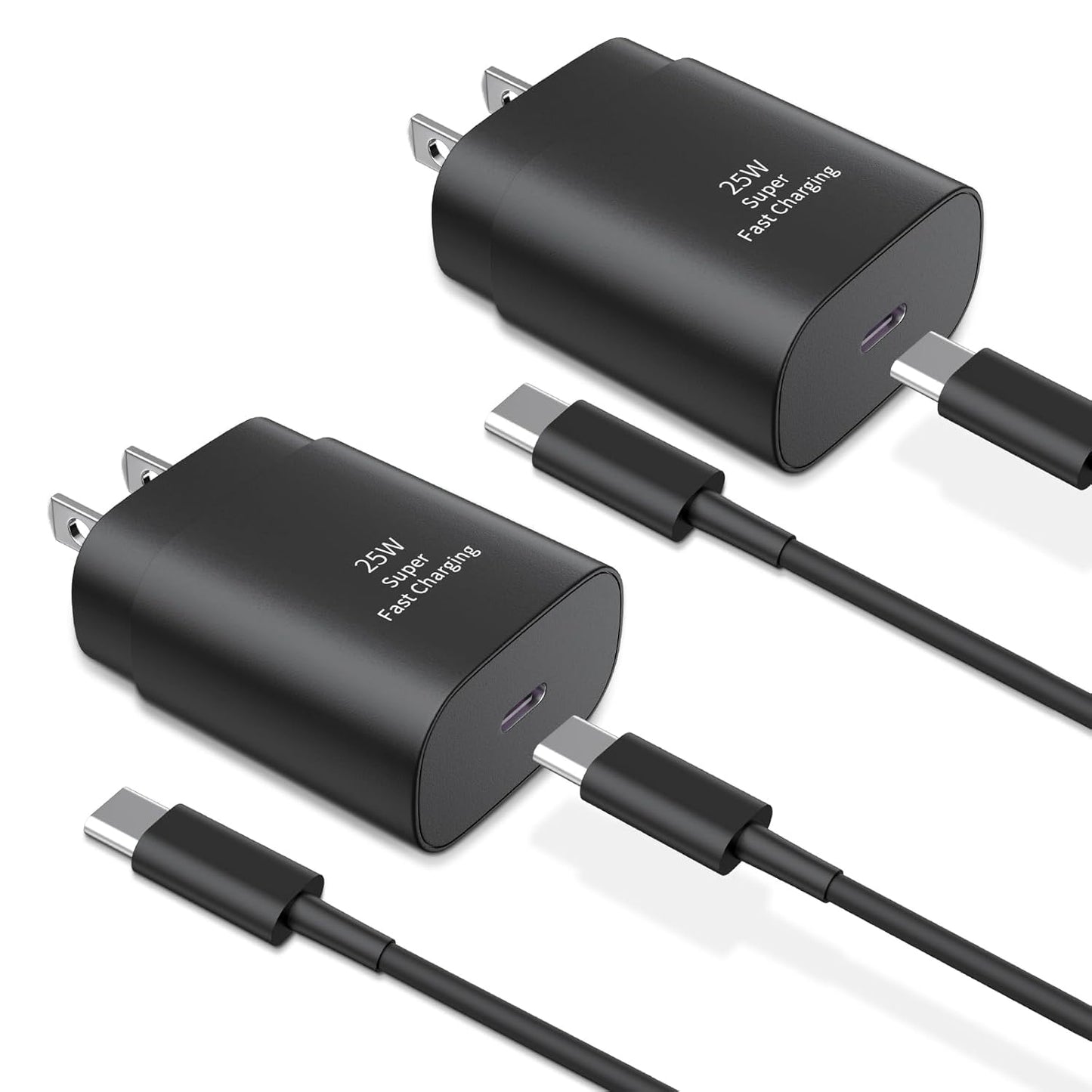Super Fast 25W Type C Charger Set for Samsung & iPhone