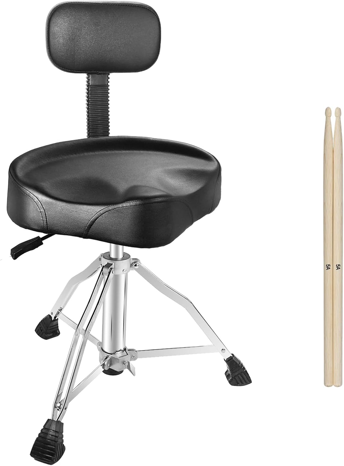 soulmate Drum Throne with Backrest for Comfortable Drumming
