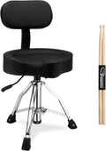 Ktaxon Drum Throne with Backrest - Oversized Comfortable Seat