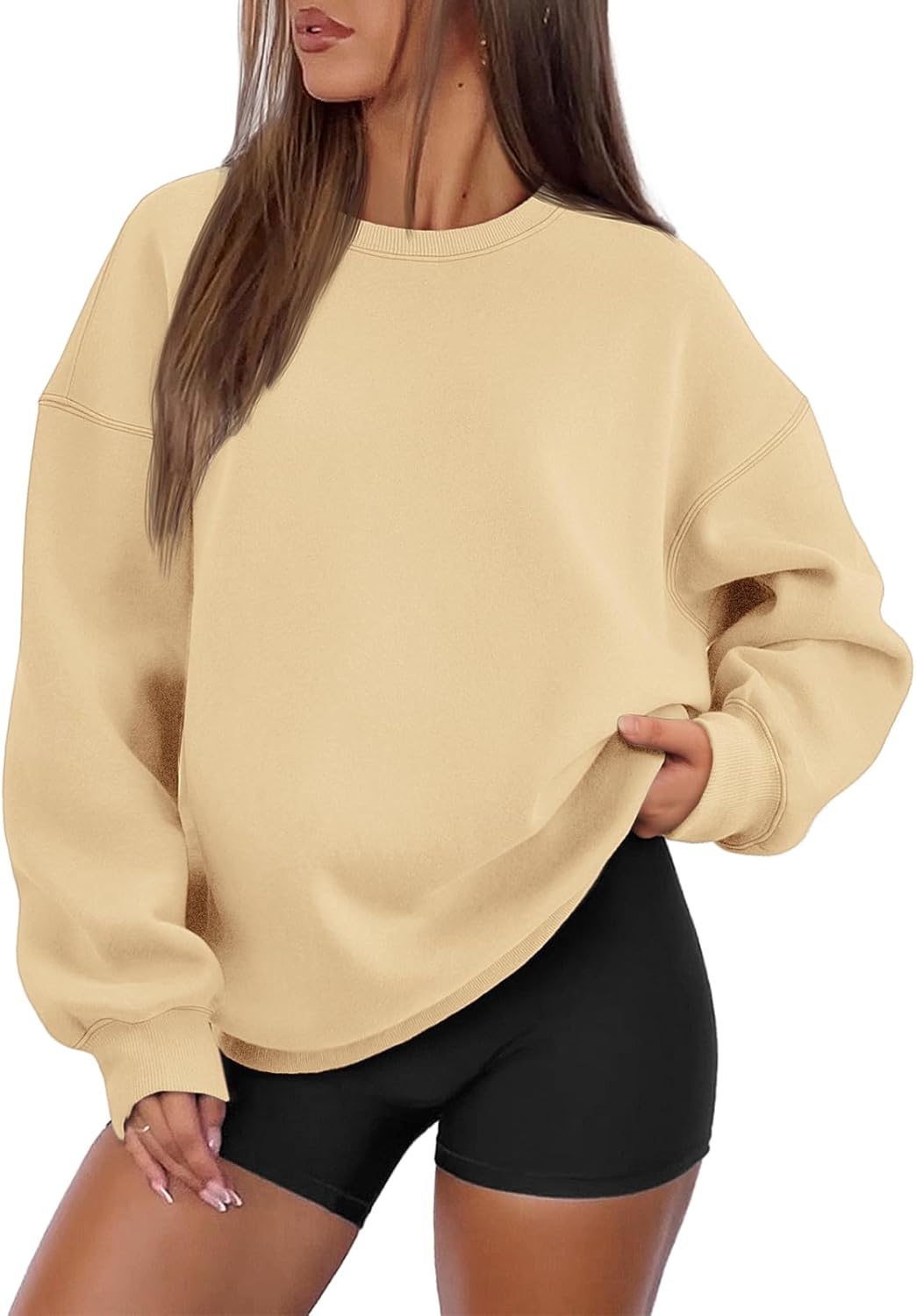 ATHMILE Oversized Sweatshirt for Women - Cozy Fall Fashion