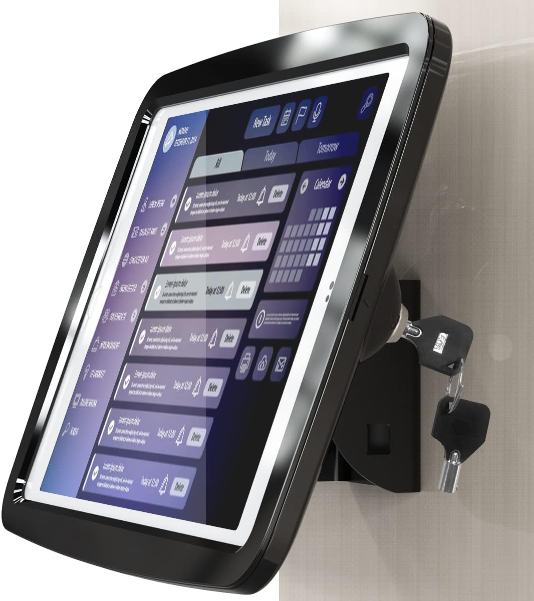Tablet Wall Mount for 10.2 inch iPad 7 8 9 Gen - Secure & Versatile