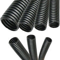 3/4 in Polypropylene Non-Slit Wire Loom - 50 ft Flexible Conduit