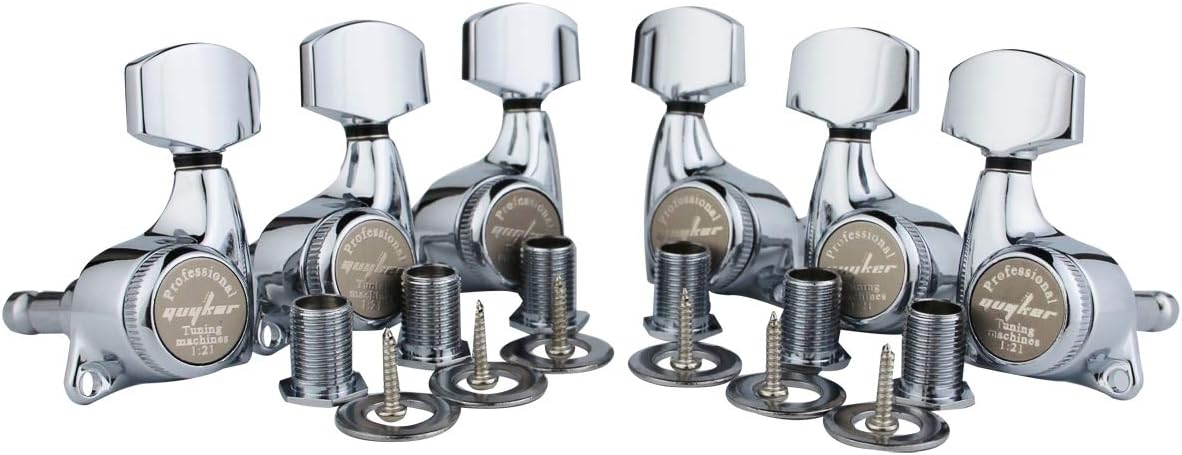 Guyker 6Pcs Locking Tuners - Fast String Changes!