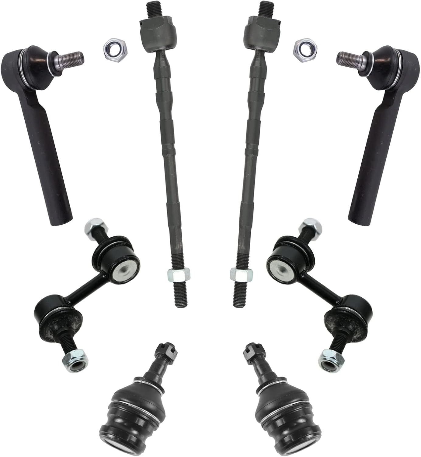 TRQ Front Steering & Suspension Kit for Subaru Forester & Impreza