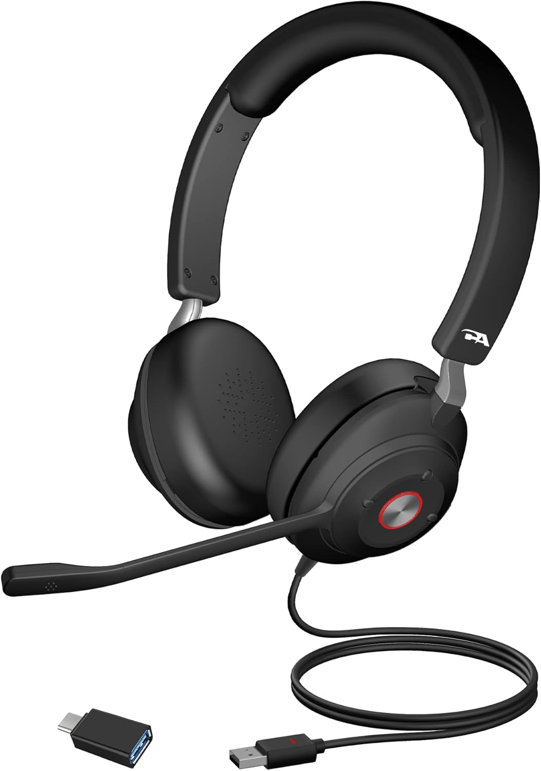 Cyber Acoustics CA Essential USB Headset for Calls & Music