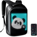 Laptop Backpack with Programmable LED Screen - App Control, Waterproof