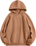 Women Oversized Fleece Hoodie Pullover - Comfy Casual Fall 2025