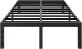 Bed-Frame-King 16 in Heavy Duty Metal Bed Frame King Size - No Box