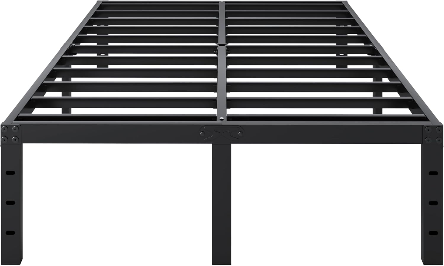 Heavy Duty King Size Bed Frame with Storage and Easy Assembly